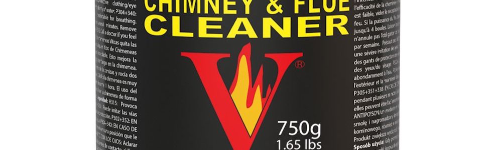 Chimney cleaning powder for trouble-free chimney operation