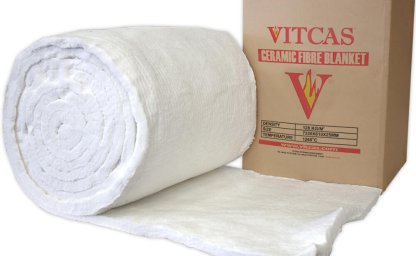 Ceramic Fibre Blanket at a Hot Duct: Keep Insulation Continuous