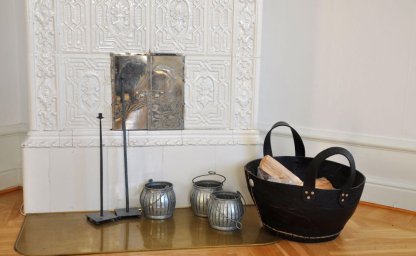 Moderne Kachelöfen sind moderne Materialien