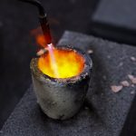 Schmelzöfen für die Metallgießerei